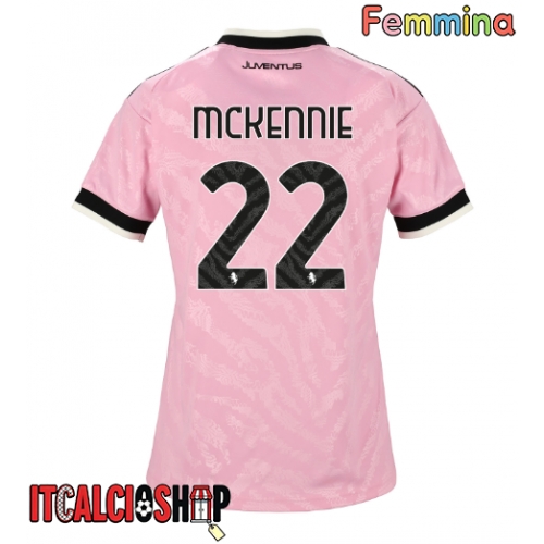 Juventus Weston McKennie #22 Seconda Maglia Femmina 2026-27 Manica Corta